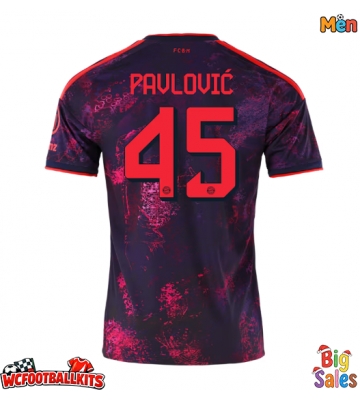 Bayern Munich Aleksandar Pavlovic #45 Replica Third Stadium Shirt 2026-27 Short Sleeve